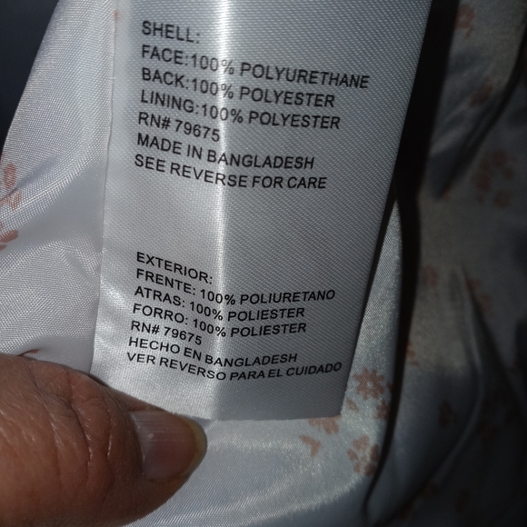 Michael Kors Raincoat Girls Size 10/12 - Picture 13 of 14